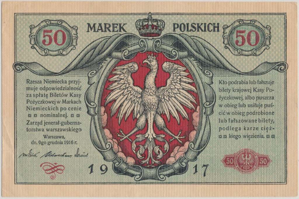 marka polska 1917r